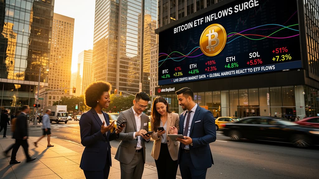 Bitcoin ETF Inflows Reach Highest Level Since February