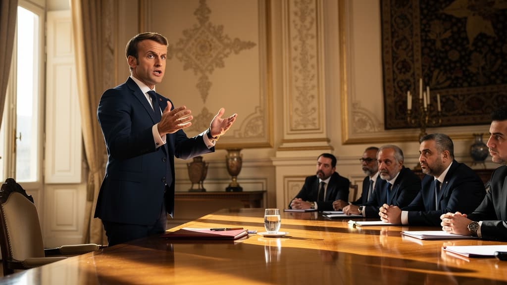 French President Macron Criticizes Israeli Strikes on Lebanon Amid U.S.-Iran Tensions