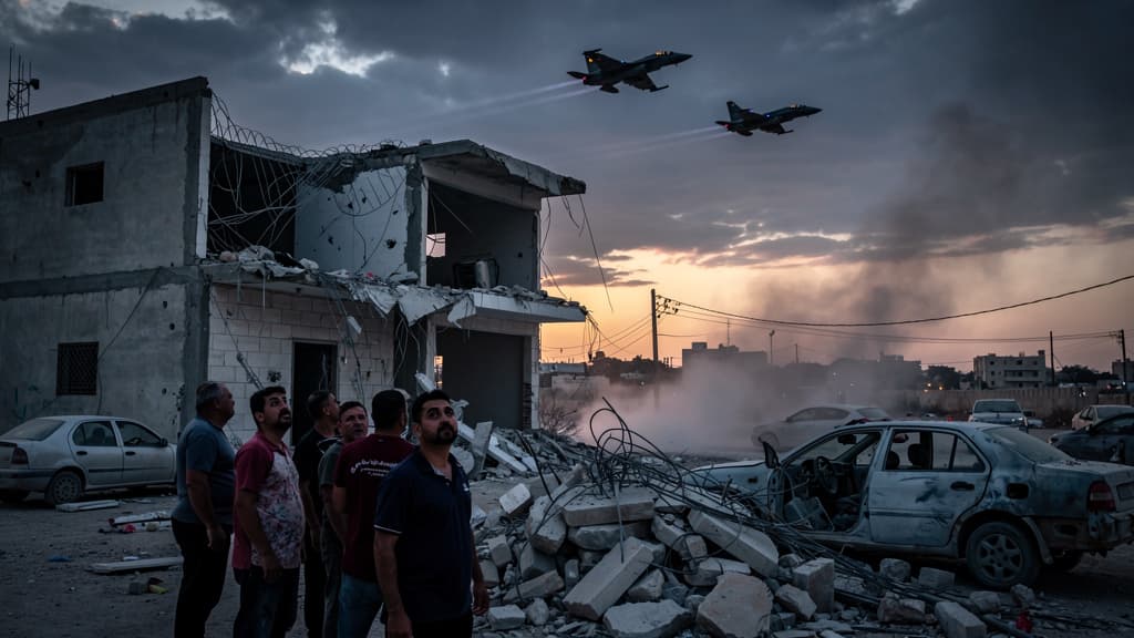 Israeli Strikes on Lebanon Threaten U.S.-Iran Ceasefire