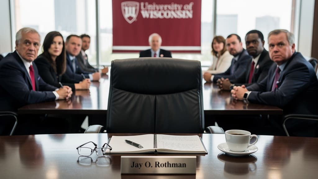 Leader of University of Wisconsin System Is Fired by the Board