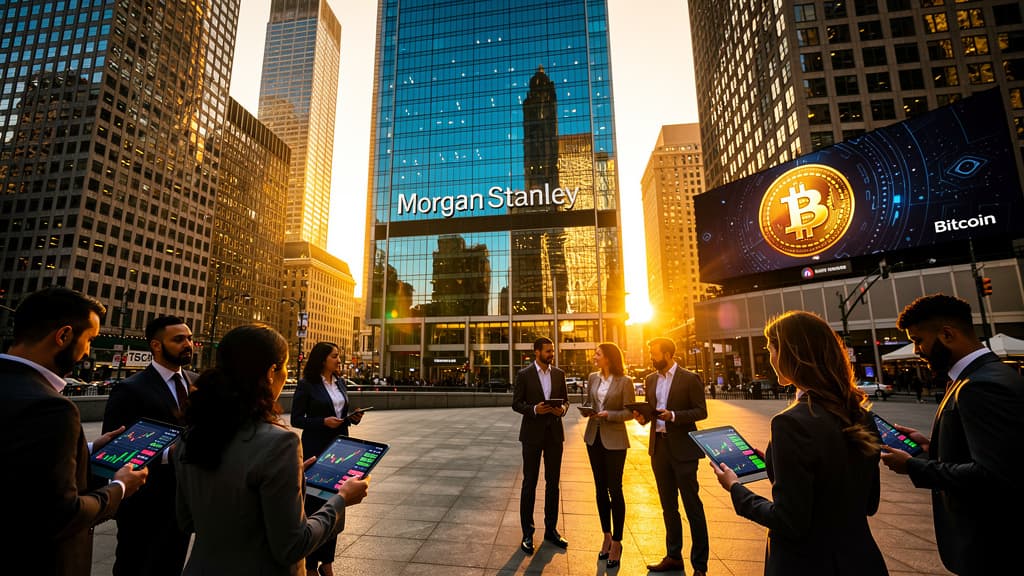 Morgan Stanley's Bitcoin ETF Launches Amid Rising Institutional Interest