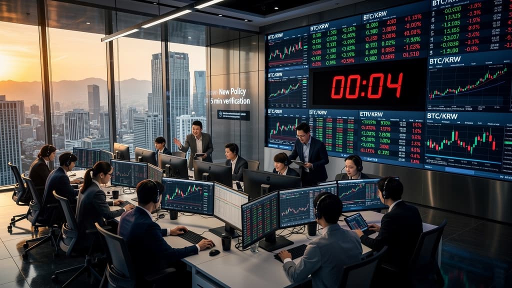 South Korea Mandates Crypto Exchanges to Verify Holdings Every 5 Minutes