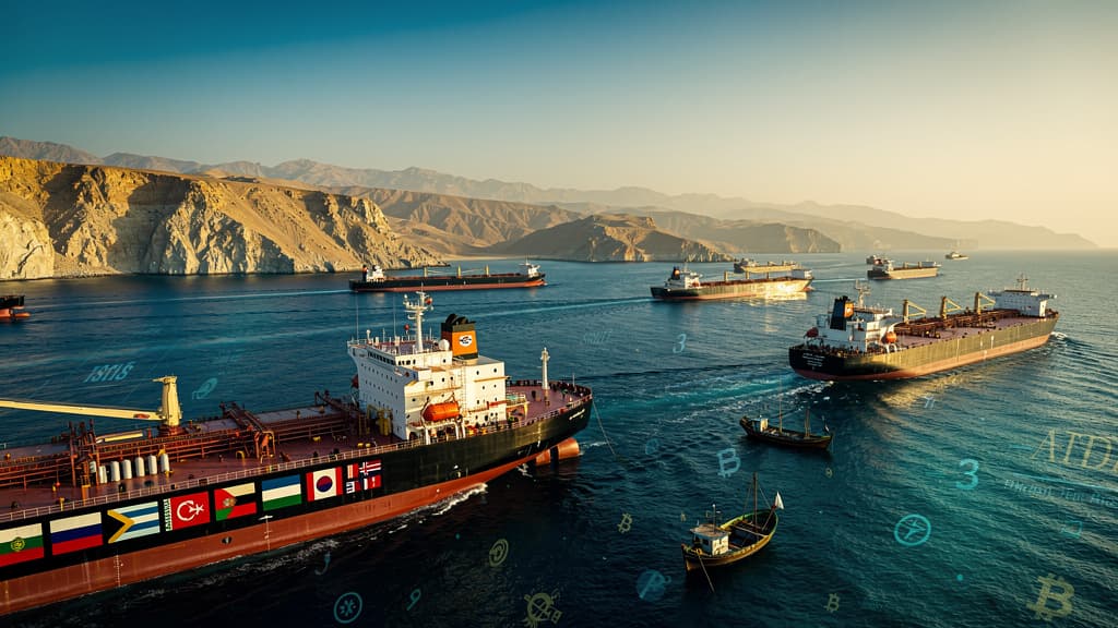 Strait of Hormuz Tolls Now Payable in Cryptocurrency